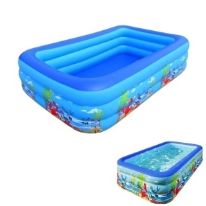 Piscina gonflabila pentru copii si adulti, PVC, 180x125x54cm