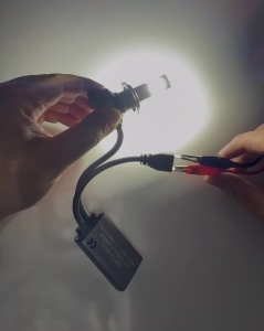 Set 2 Becuri LED Auto K88 H7 – 430W, 35.000LM – CANBUS, 6000K, Putere Maximă - Img 2