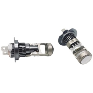 Set 2 bucati becuri led H7 12V, 28000LM, lumina alba, 280W, 6000K, K88 - Img 4