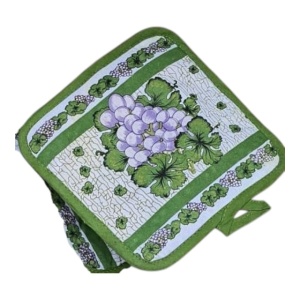 Set de 10 bucati servetele de bucatarie / suport pentru oala - material textil
