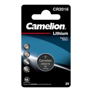 Set de 5 bucati baterie tip pastila - Camelion - Litiu - CR 2016 - 3V - Img 2