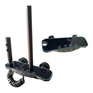 Set de Dus Elegant, Gri antracit, Design modern, 4 Functii - Img 4