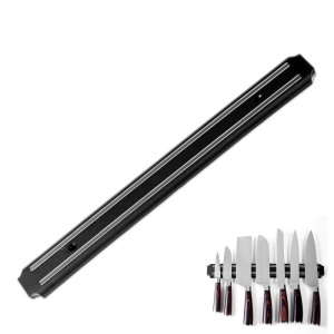 Suport magnetic pentru scule, fixare perete, 33 x 4.8 x 1.4 cm, negru  - Img 4