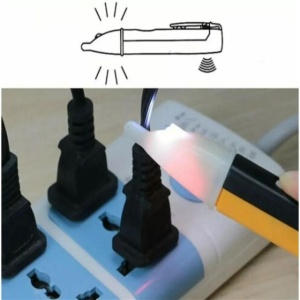 Tester de tensiune AC stilou 90-1000V cu indicator LED și bip sonor - pentru electricieni, uz casnic și industrial - Img 4
