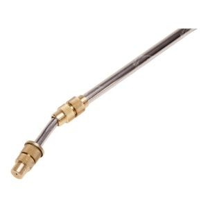 TIJA METALICA (LANCE), CAPAT CURBAT, EXTENSIBILA 310CM, PENTRU POMPA STROPIT (VERMOREL) - Img 2