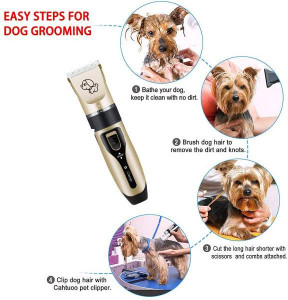 Aparat de Tuns Animale de Companie cu Accesorii Incluse, Daling DL-D15 - Img 3