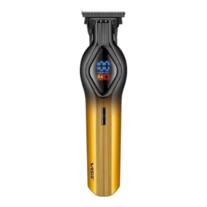Aparat de Tuns Profesional V-921, pentru Barba Contur & Corp, afisaj LED, cu Acumulator, Lame din Otel Inoxidabil, Viteze Multiple Speciale pentru Tuns si Contur