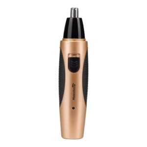 Aparat pentru tuns par nas/urechi Hausberg HB-73AU, 3W,Negru/Auriu - Img 2