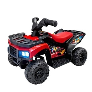ATV Electric Pentru Copii, 3+ Ani, Muzica Si Lumini, 1 Motor, 6V, Rosu - 212 - Img 2