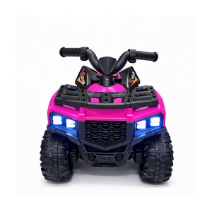 ATV Electric Pentru Copii, 3+ Ani, Muzica Si Lumini, 1 Motor, 6V, Roz - 212