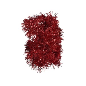 Beteala Craciun, 2 m , material folie PVC, interior-exterior, Rosu - Img 2