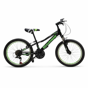 Bicicletă Caraiman, 20MTB ,roți 20 inch, cadru oțel, frâne pe disc, pentru copii intre 6 si 12 ani , Negru - Img 3
