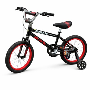 Bicicleta Copii - BMX 16 Inch, rosu-negru - Img 2