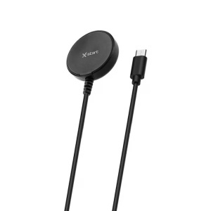 Cablu incarcare magnetica Type-C pentru Samsung Galaxy Watch, X-Start SJX305, Putere 7.5W, Negru