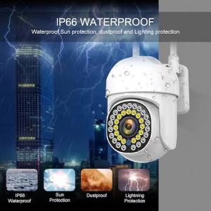 Camera supraveghere WIFI,, IP66, HD wireless, 2 MP, 1920 X 1080 pixeli - Img 2