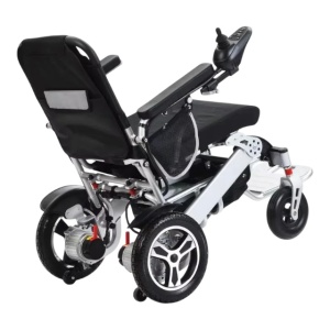 Carucior electric pliabil, cu doua motoare, greutate suportata pana la 150kg, Ideal pentru avion, Model Ek03, SCAUN ROTILE - Img 8