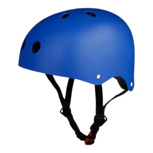 Casca de protectie sport, ajustabila, material PC, albastru - Img 2