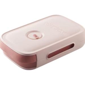 Cutie cu un sertar pentru depozitare oua 32x21x8,ROZ