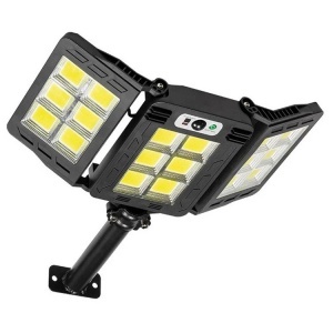 Lampa Solara Stradala Tripla 200W COB – Autonoma, IP65, Senzor Miscare - Img 3