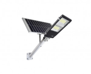Lampa Stradala Proiector LED cu Incarcare Solara , 2 cadrane, 200W, Panou Solar si Telecomanda - Img 3