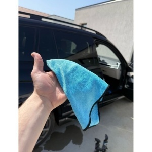 Lavetă auto din microfibră , 30 x 40cm ,pentru curățarea eficientă a caroseriei, interiorului și suprafețelor delicate - Img 2
