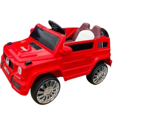 Mașină Electrică Pentru Copii AT 68 GIP, Mercedes G Class, Rosie, cu 2x Motoare, Baterie 12 V, Telecomandă, - Img 9