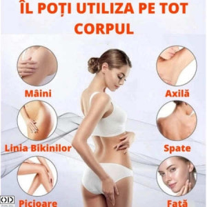 Mini Epilator cu Cristale Nano Glasspentru Indepartarea Parului Nedorit - Img 4