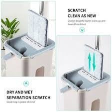 Mop Profesional Scratch cu Doua Cuve de Spalare si 2 Lavete - Img 6