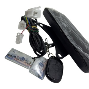 Panou LCD digital pentru trotinetă electrică, cu cartela - Img 2