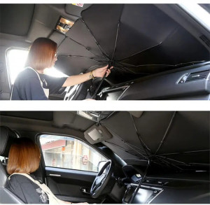 Parasolar Auto Tip Umbrela Pentru Parbrizul Masinii - Img 7