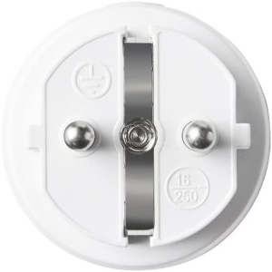 Priza conectare prin telecomanda GOODHOME, 3680W, 16A, IP20 25 m, ABS, alb - Img 2