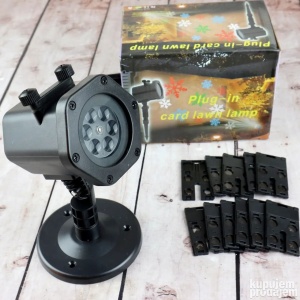 Proiector LED Exterior Si Interior Cu Diapozitive Schimbabile Pentru Craciun Si Ocazii Speciale - Img 4