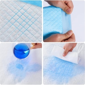 Protectie absorbanta pentru animale de companie, design ingrosat, eliminare mirosuri, multicolor 20 bucati - Img 2