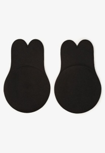 Set 2 benzi pentru sani, banda adeziva, poliester silicon, Negru