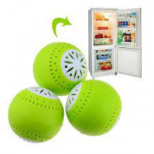 Set 3 bile odorizante pentru frigider, Eco Balls, cu carbon activ, 5 cm - Img 4