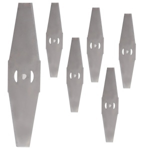 Set 6 x Lama Metalica Pentru Motocoasa, Masina de Tuns Iarba