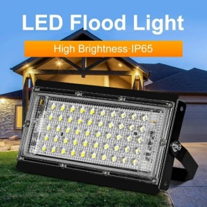 Set de 2 bucati ,Proiector LED IP65 50W 6500K Proiector LED exterior - Img 3