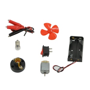 Set școlar pentru asamblare, proiect școlar, motor electric