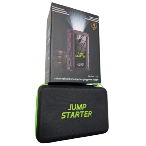 Starter Auto Portabil K09 12V cu Compresor de Aer de 2500A - Img 4