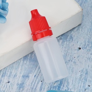 Sticla picuratoare pentru lichid 10ml , rosie, compacta - Img 2