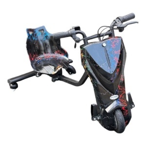 Tricicleta electrica drift 8 inch cu steag si set protectie - Img 2
