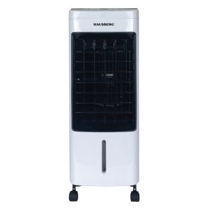 Ventilator cu racire si umidificare aer HAUSBERG HB-5955, 3 viteze, telecomanda, temporizator 12 ore, rezervor apa 4 l, portabil, Alb - Img 12