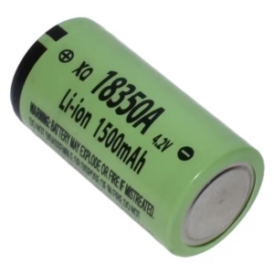 Acumulator XQ-18350A reincarcabil Li-ion , 3.7v 1500mah, 1 bucata