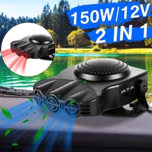 Aeroterma auto cu aer cald si rece, incalzire/dezaburire, 12V, 150W - Img 3