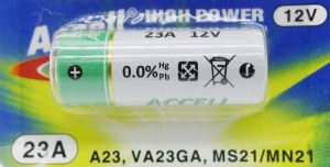 Baterie alcalină tip buton Accell 23A 12V, 1bucata - Img 2