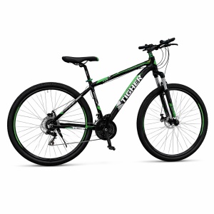 Bicicleta 29 inch TIGER verde,Cadru Aluminiu 21 de viteze - Img 3