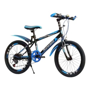 Bicicletă de munte / oras pentru copii, 24 inch,culoare albastru / alb - Img 2
