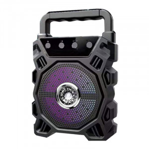 Boxa portabila KTS 1080, Boxa Portabila cu USB, Acumulator 500 mAh, FM, Slot Card TF si Microfon, LED,
