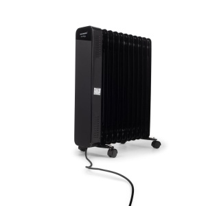 Calorifer electric Digital cu Telecomanda Hausberg HB-8955NG, 2500W, 11 elementi, 3 setari, Termostat electronic, Protectie supra-incalzire, Protectie anti-rasturnare, Negru - Img 7