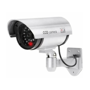 Camera Falsa Dummy de supraveghere cu LED IR Rosu
